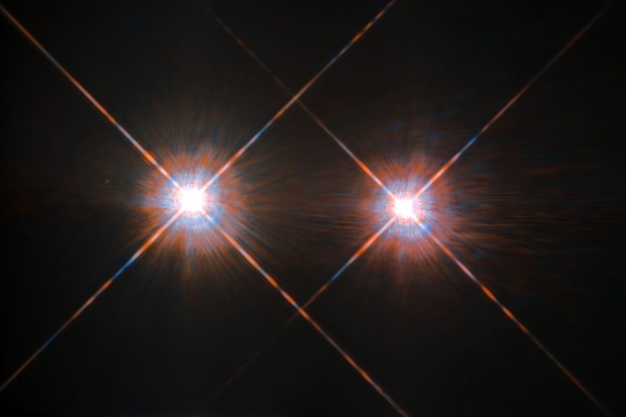 Hubble image of the bright binary star Alpha Centauri A and B (ESA/Hubble & NASA, CC BY 4.0)